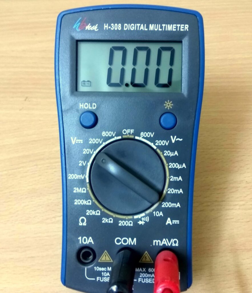 Digital Multimeter mètres Amp Ohm Voltmètre Voiture/Manual Testeur Range volts z7q4 