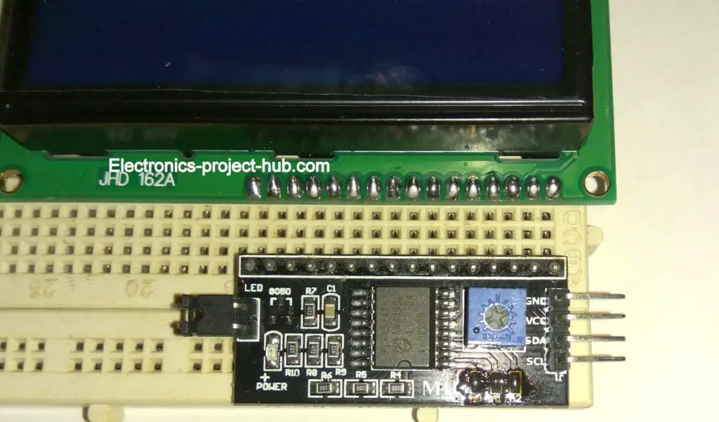 LCD with I2C Adapter