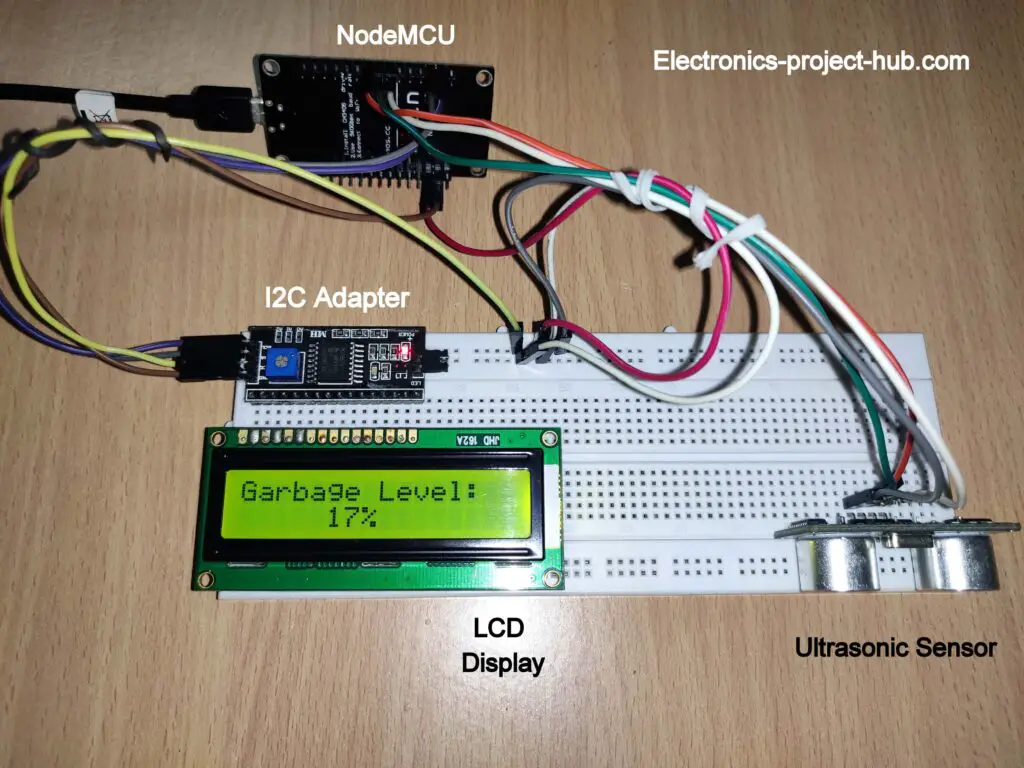 IoT based garbage monitoring system - Prototype